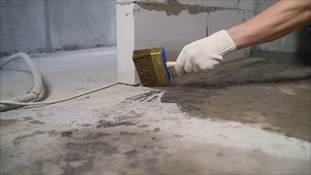 SJ Waterproofing Pros Interior Drainage System coverage map for Elwell, MI and surrounding area